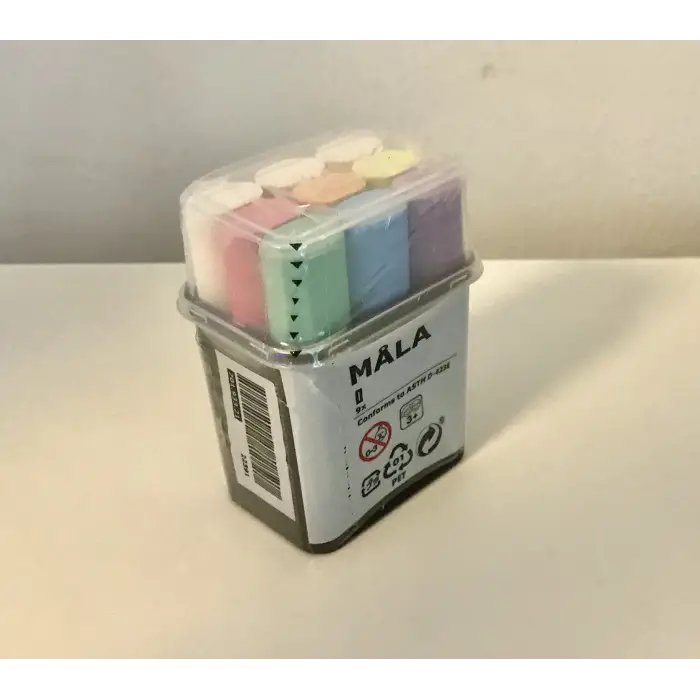 Mala Tebeşir, 9 adet