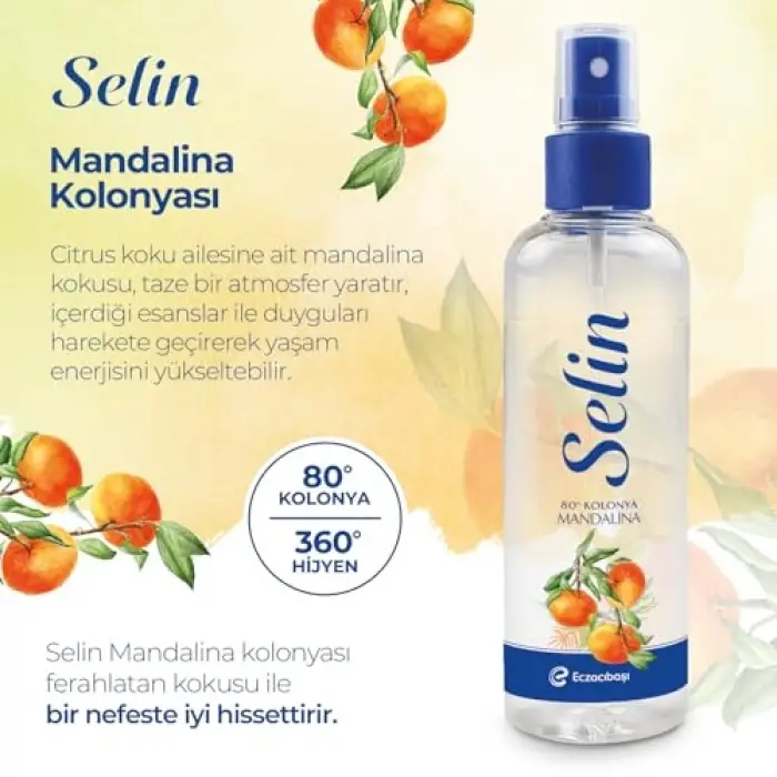 Mandalina Sprey Kolonya 100 ml