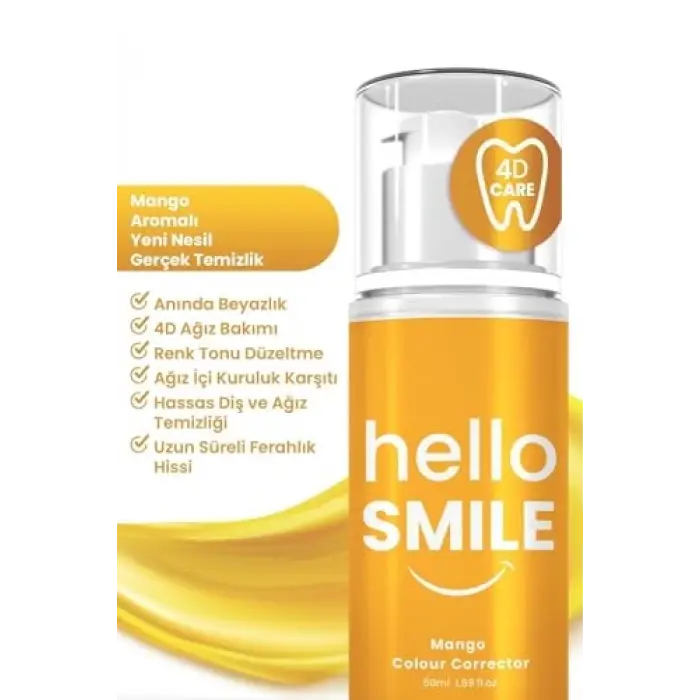 Mango Aromalı Anında Beyazlatıcı Diş Jeli