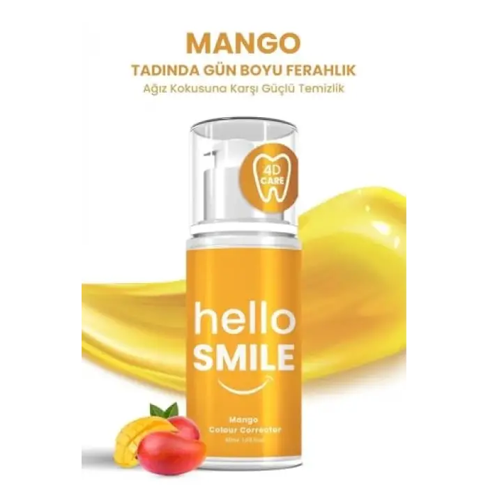 Mango Aromalı Anında Beyazlatıcı Diş Jeli
