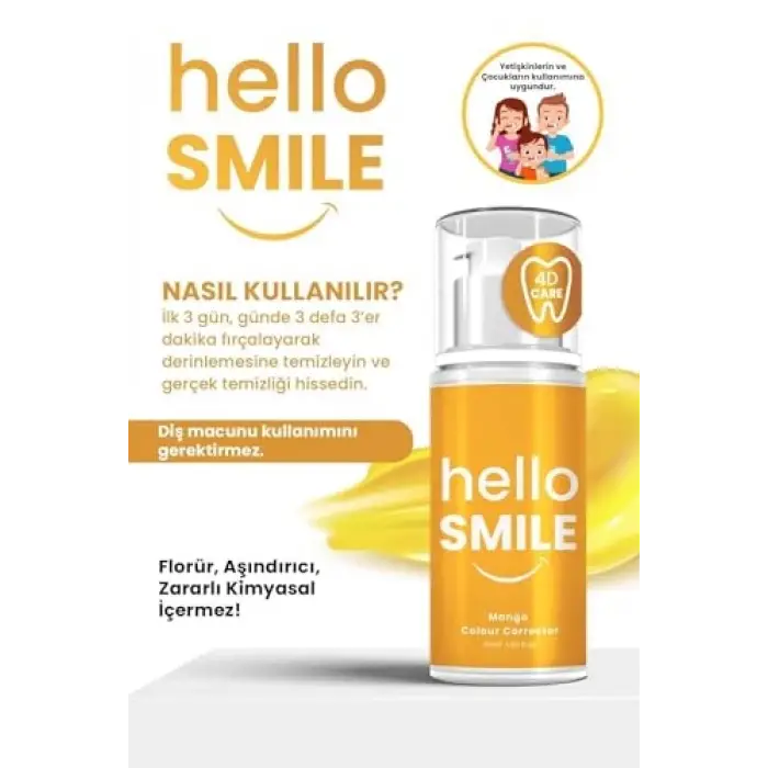 Mango Aromalı Anında Beyazlatıcı Diş Jeli