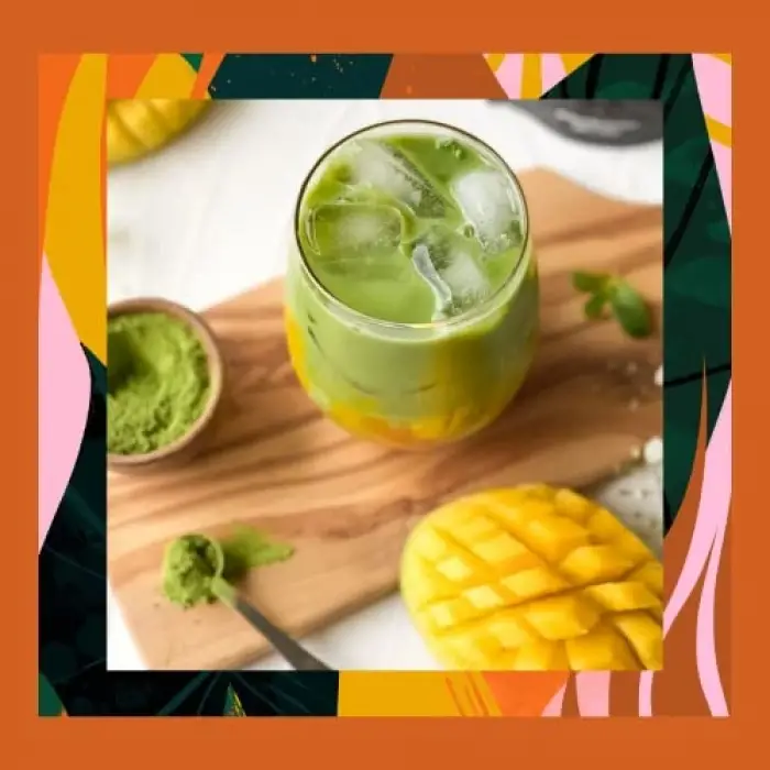 Mango Matcha - Mango Aromalı Matcha, 25 g