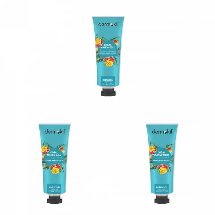 Mango Özlü El ve Vücut Kremi 30 ml 3lü paket