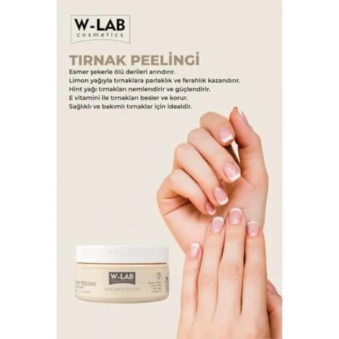 Manikür ve Pedikür Tırnak Peeling Scrub 250 ml