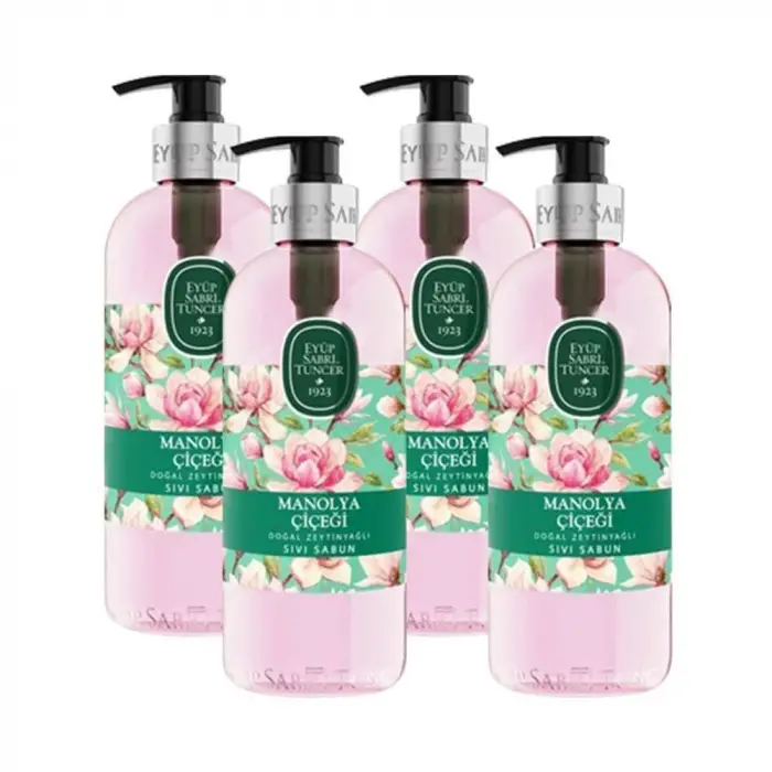Manolya Çiçeği Sıvı Sabun 500 ML x 4