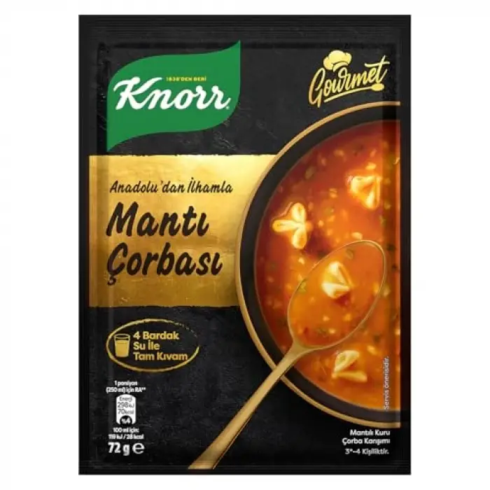 Mantı çorbası, 72 g