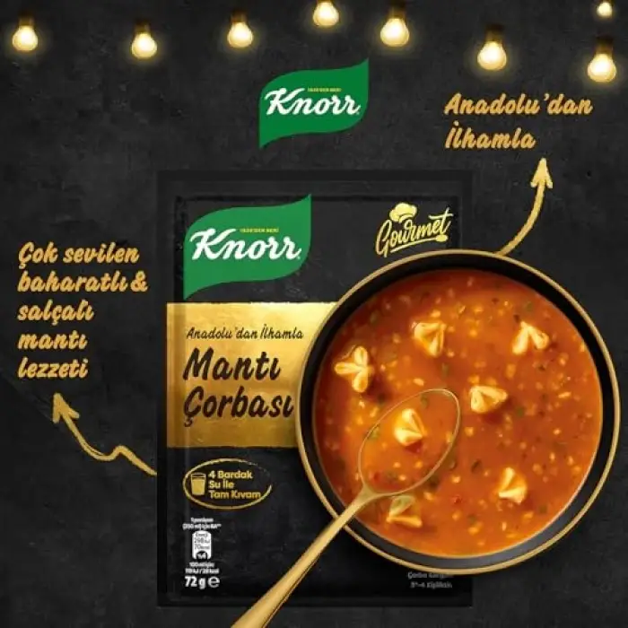 Mantı çorbası, 72 g
