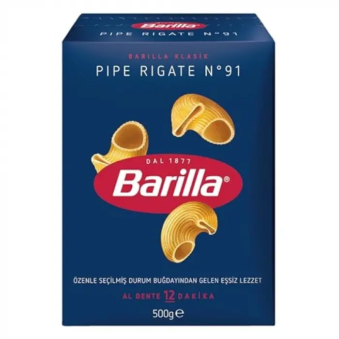 Mantı Makarna (Pipe Rigate) 500 g.