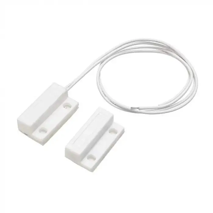 Manyetik Kapı Kontağı Alarm Sensörü (Kablolu Kontak), Reed Switch Anahtarı