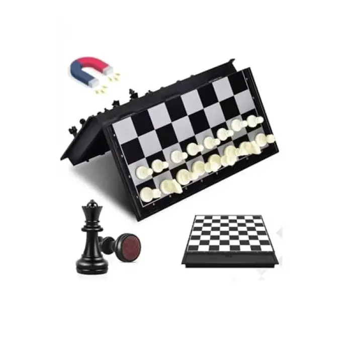 Manyetik Katlanabilir Satranç Seti, 24 cm, LRS05659209956