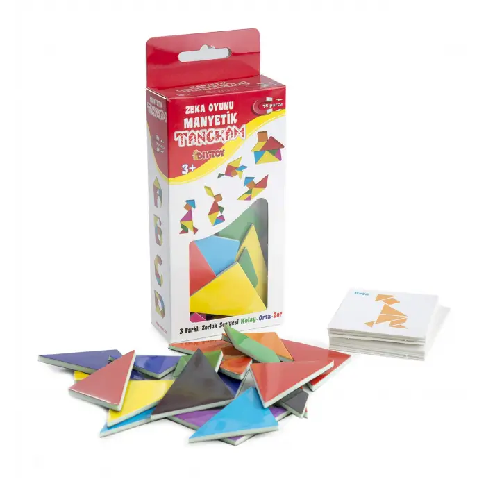 Manyetik Tangram Magnet Seti