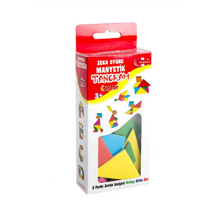 Manyetik Tangram Magnet Seti