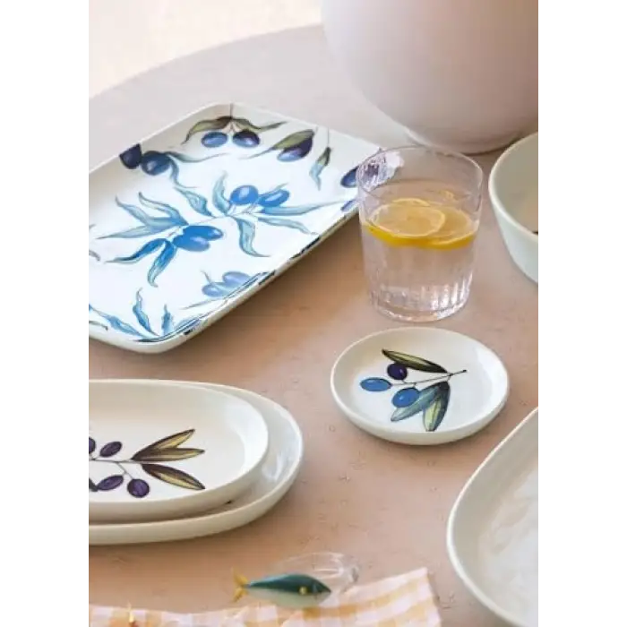 [marka] Olivos Dikdörtgen Servis Tabağı 31x20 cm OVS0016