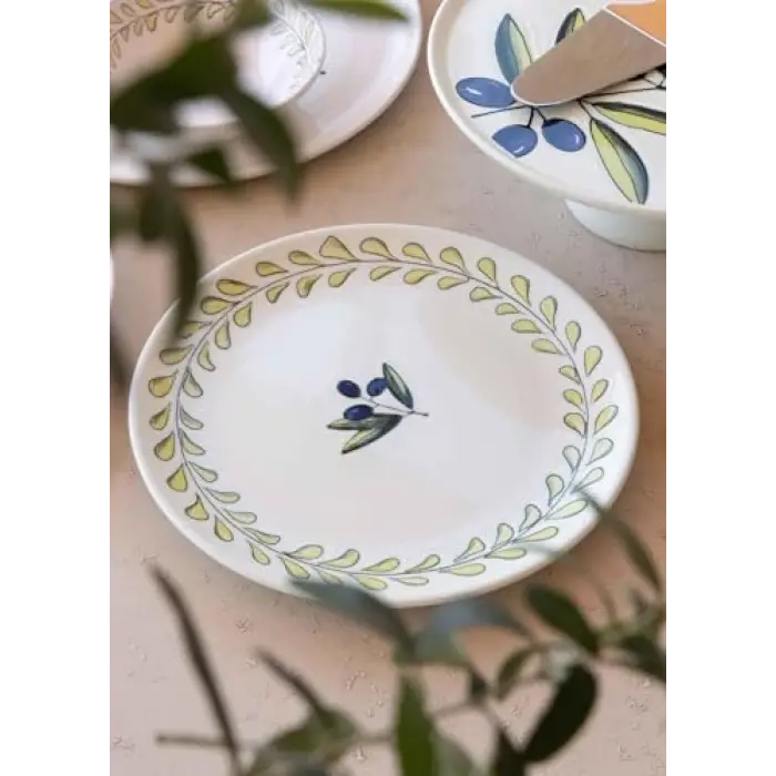[marka] Olivos Pasta Tabağı 6lı Set 19 cm OVS0002