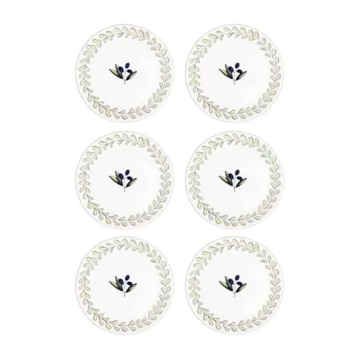 [marka] Olivos Yemek Tabağı 6lı Set 20 cm OVS0012