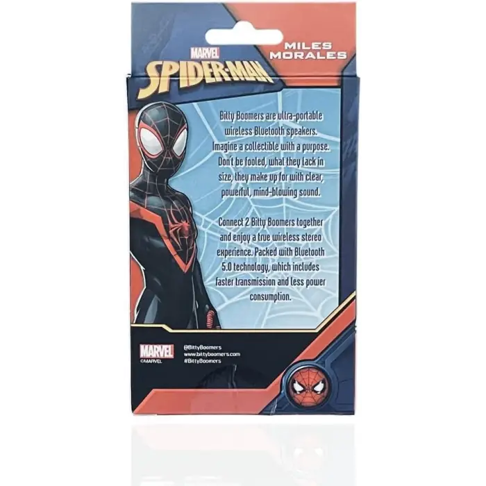 Marvel Into The Spider-Verse Miles Morales Mini Bluetooth Hoparlör