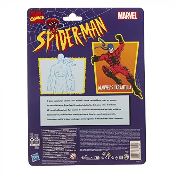 Marvel Legends Series Marvels Tarantula Aksiyon Figürü, Spider-Man Legends