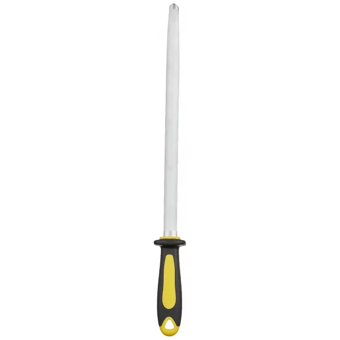 Masat Çelik Oval 35 cm, Sarı Saplı