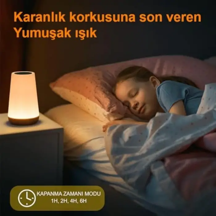 Masaüstü Şarjlı LED Aydınlatma Gece Lambası/GT-CL11