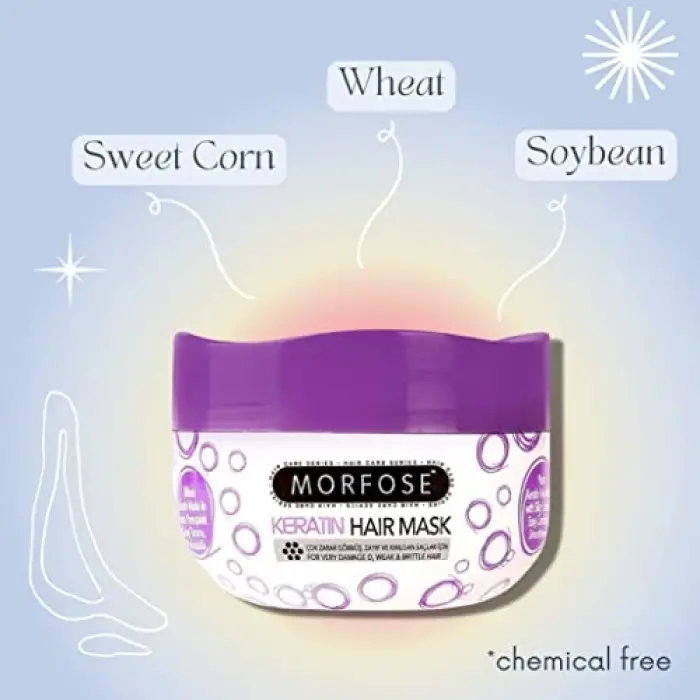Maske 500 Ml (Mor) 1 Paket (1 x 1 Adet)