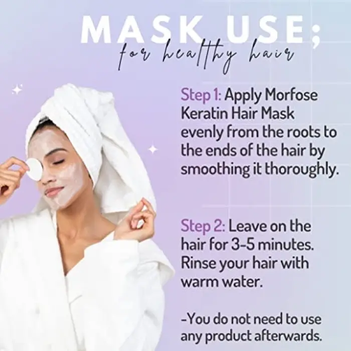 Maske 500 Ml (Mor) 1 Paket (1 x 1 Adet)