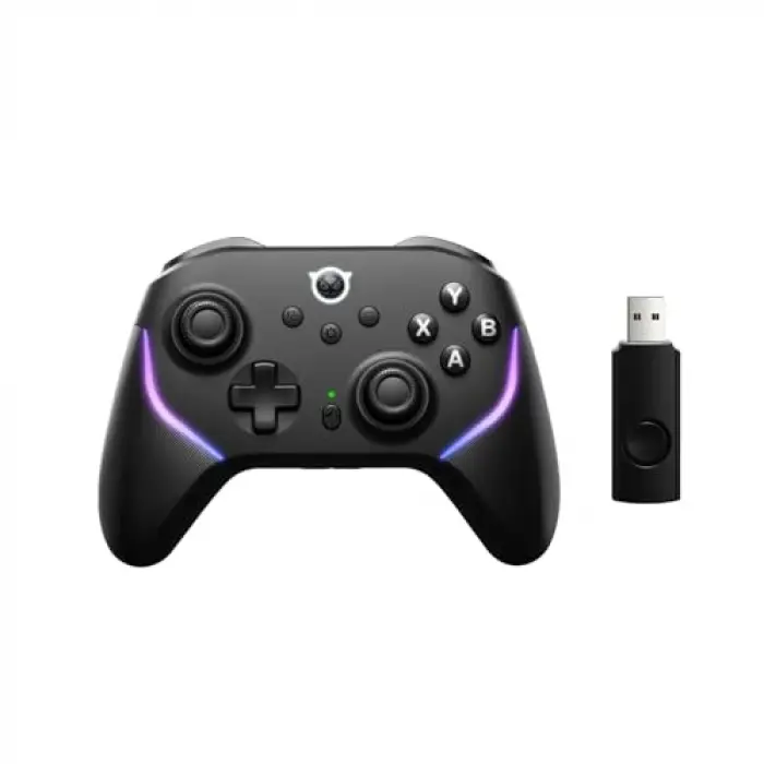 Master P1 2.4G Wireless PC Controller - Hall Effect Joystick, Hall & Micro Changable Triggers, Audio Controls, Adjustable Turbo Vibration for PC/Switch