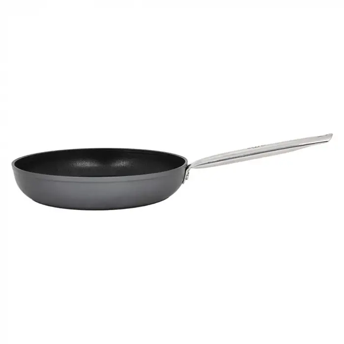 Master Titanium 24Cm Tava, Çelik Sap Metalik Gri
