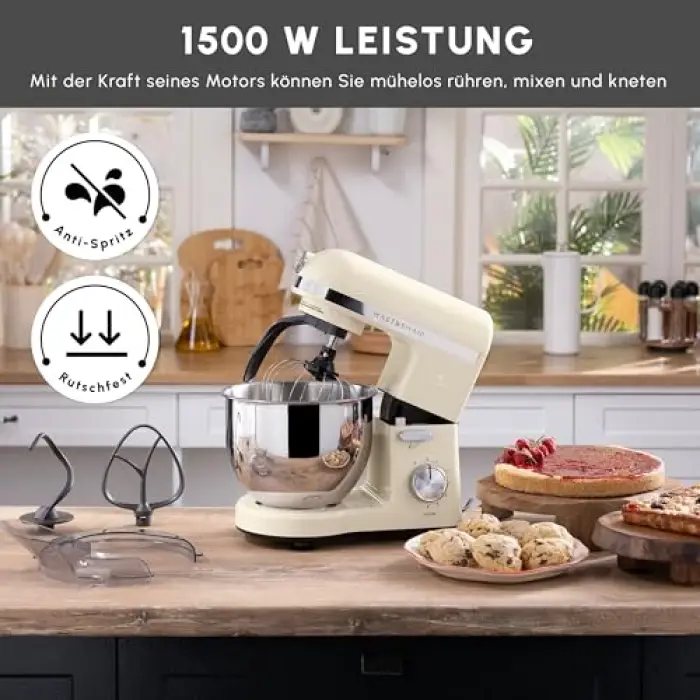 Mastermaid Chef Mutfak Şefi Iconic 1500 W Stand Mikser