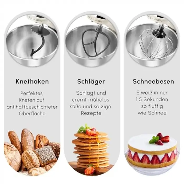 Mastermaid Chef Mutfak Şefi Iconic 1500 W Stand Mikser