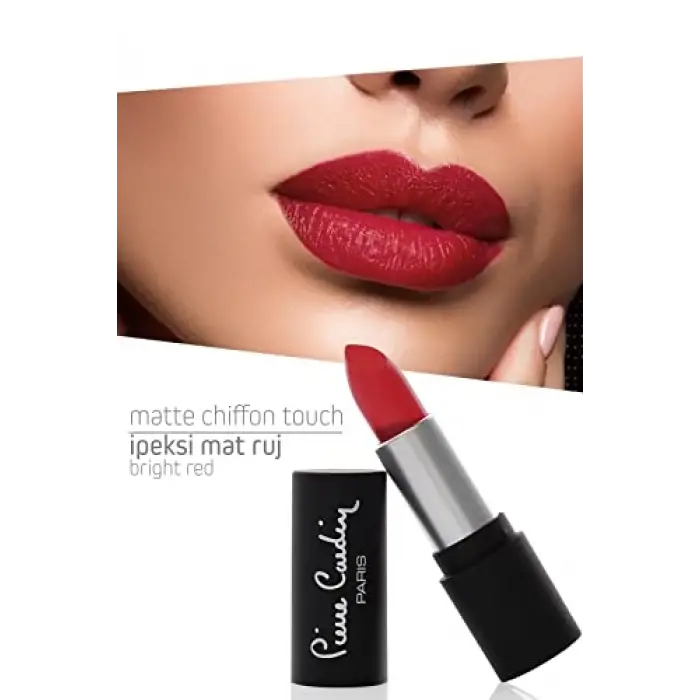 Mat Dokunuşlu Ruj Bright Red 189