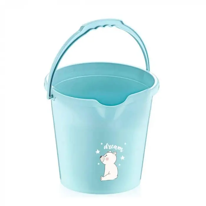 Mat Mint Bebek Banyo Kovası