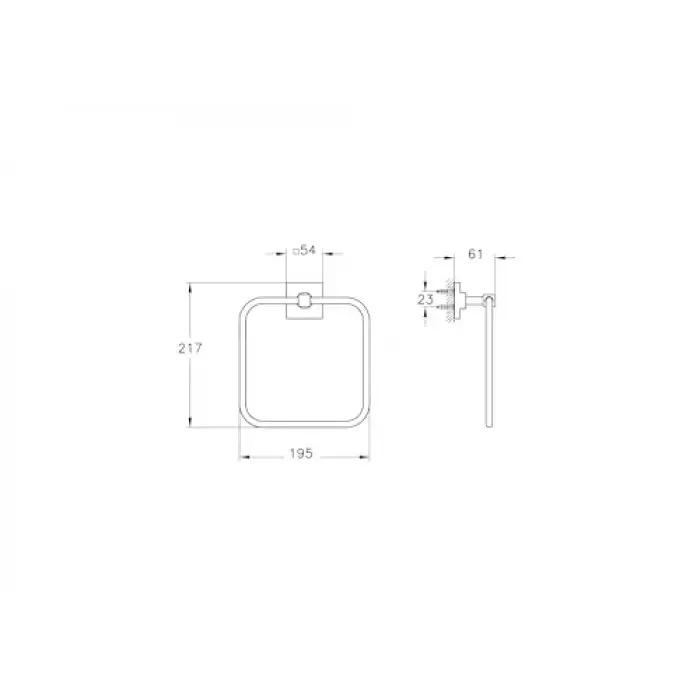 Mat Siyah, Root A4480336 Kare Havluluk