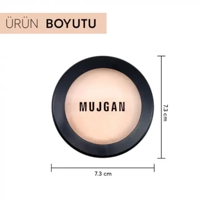 Mat yüz pudrası, No:16