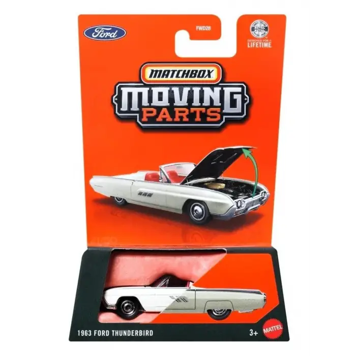 Matchbox 2026 1:64 Arabalar 1963 FORD THUNDERBIRD JHV64