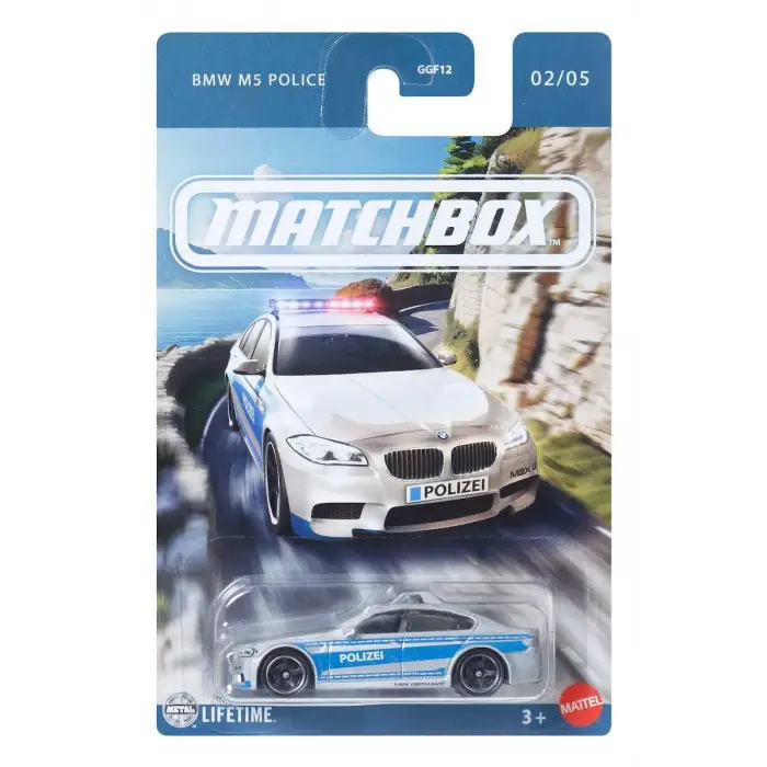 Matchbox Temalı Arabalar - BMW M5 POLICE JCH20