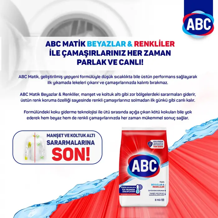 Matik Beyazlar & Renkliler 10 Kg (3 paketi)