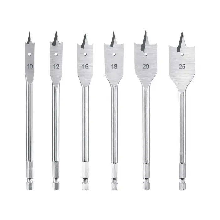 Matkap Ucu, 6 Parça Yaprak Ahşap SGS1480