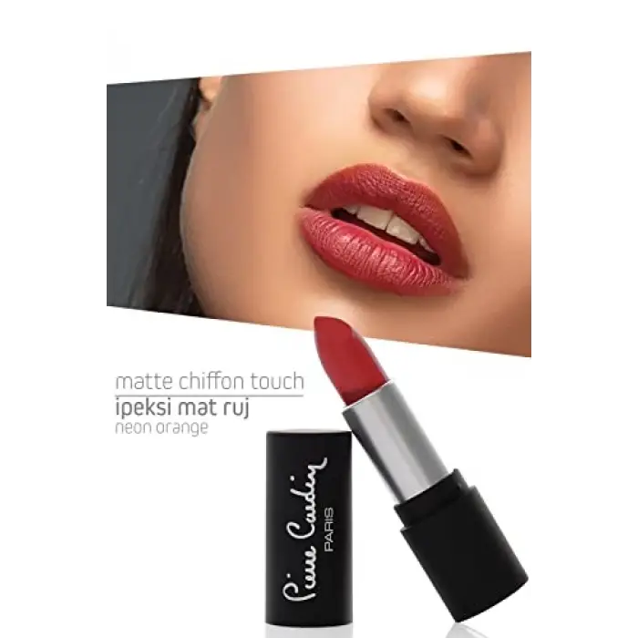 Matte Chiffon Touch Lipstick - Neon Orange -187