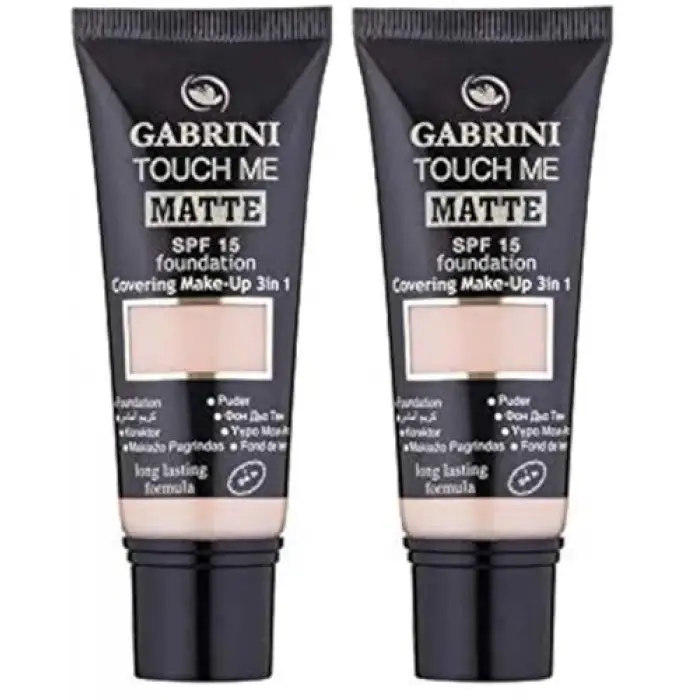 Matte Foundation 1 (2 paketi)