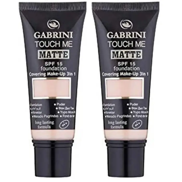 Matte Foundation 1 (2 paketi)