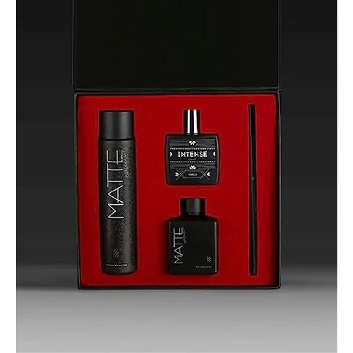 Matte Intense Erkek Parfüm Seti 3lü