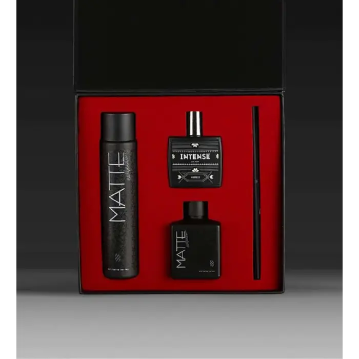 Matte Intense Erkek Parfüm Seti 3lü
