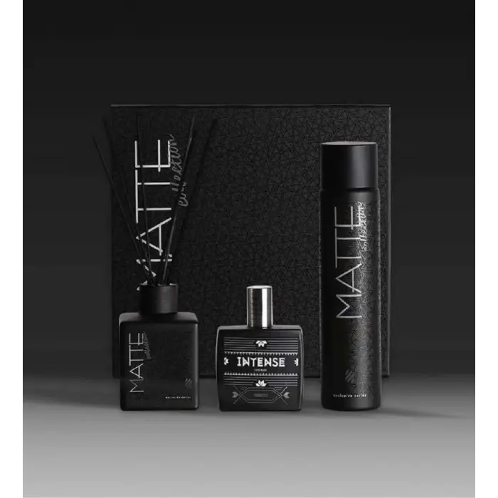 Matte Intense Erkek Parfüm Seti 3lü