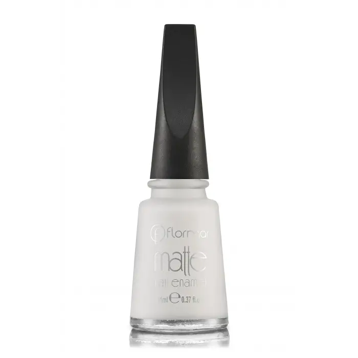 Matte Nail Enamel M01 White Board oje