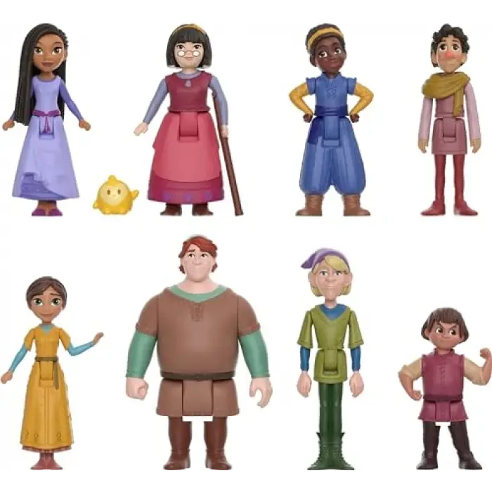 Mattel Disney Wish Mini Karakterler