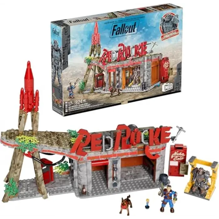 Mattel MEGA Fallout Red Rocket, HXT00