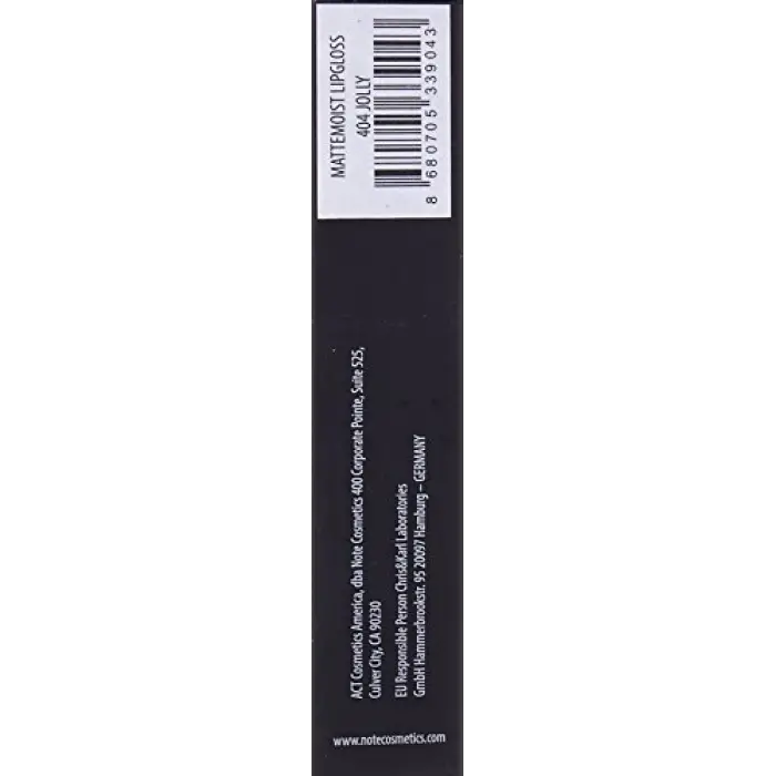 Mattemoıst Lıpgloss No 404