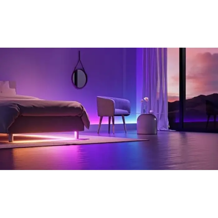 Matter Essentials HD Işık Şeridi, 5m Adreslenebilir Rgbıc LED Şerit – Akıllı, Wi-Fi ve Bluetooth Üzerinden Matter Destekli, 16 Milyon Renk; Alexa, Google ve Apple Uyumlu