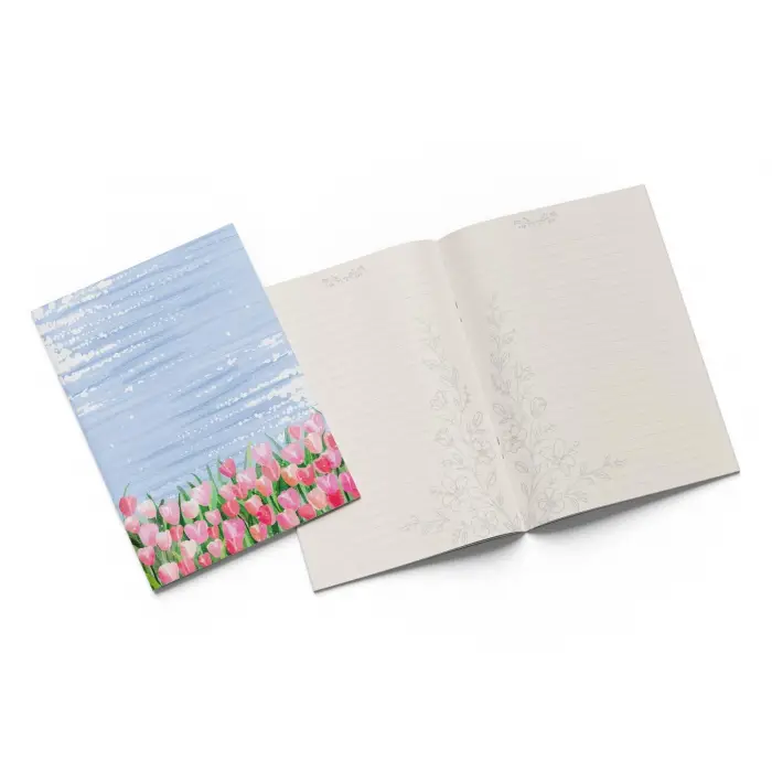 Mavi - 3lü Defter Seti, 14x21 cm, A5, Çizgili