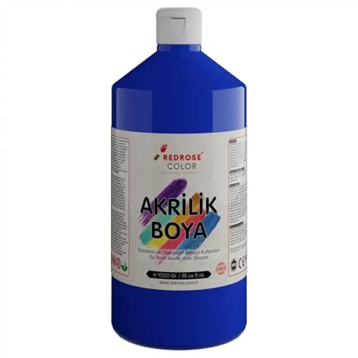 Mavi Akrilik Boya, 1000 g